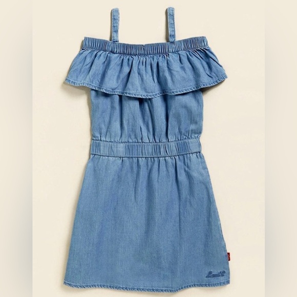 Levi’s Girls Ruffle Dress - Picture 1 of 1